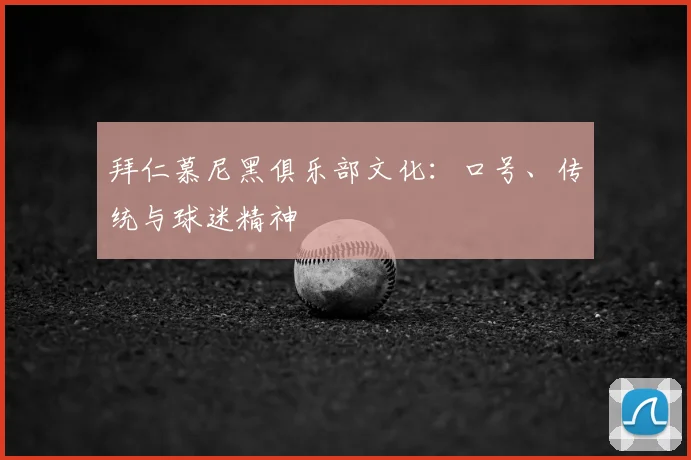 拜仁慕尼黑俱乐部文化:口号、传统与球迷精神